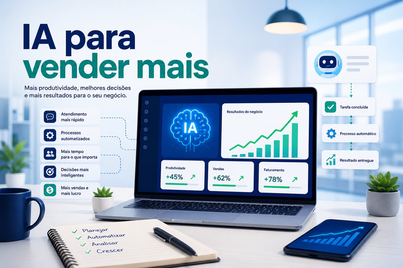 Como a IA pode ajudar sua empresa a faturar mais